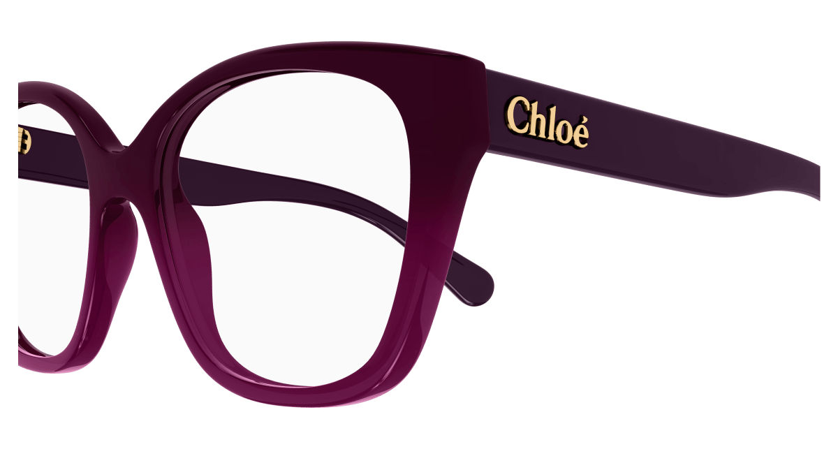 Chloé CH0241O Burgundy, 53mm 889652484488