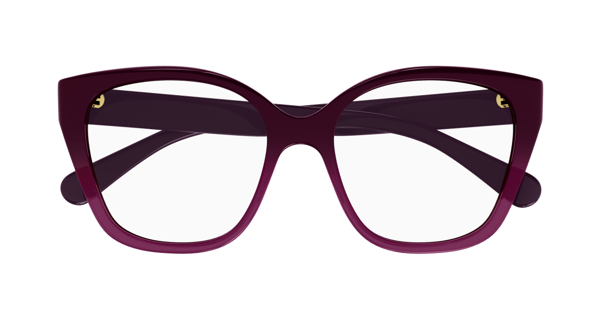 Chloé CH0241O Burgundy, 53mm 889652484488