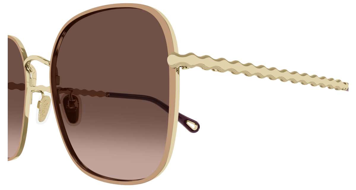 Chloé CH0255SK Gold/Brown, 57mm 889652514611