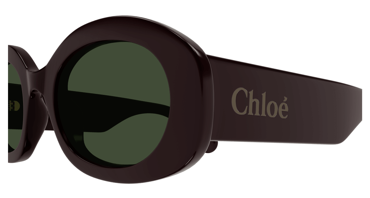 Chloé CH0258S Burgundy/Green 889652514833