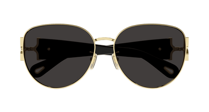 Chloé CH0261SK Gold/Grey, 61mm 889652514925