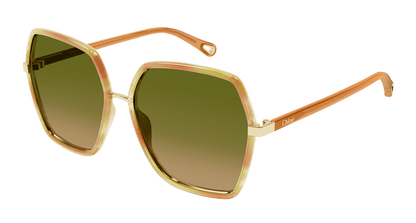 Chloé CH0262S Havana/Green 889652514994