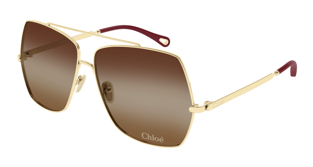 Chloé CH0278S Gold/Brown, 62mm 889652520193