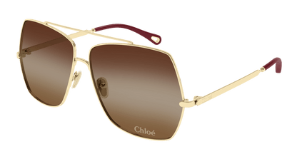 Chloé CH0278S Gold/Brown, 62mm 889652520193