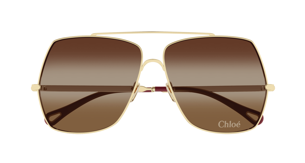 Chloé CH0278S Gold/Brown, 62mm 889652520193