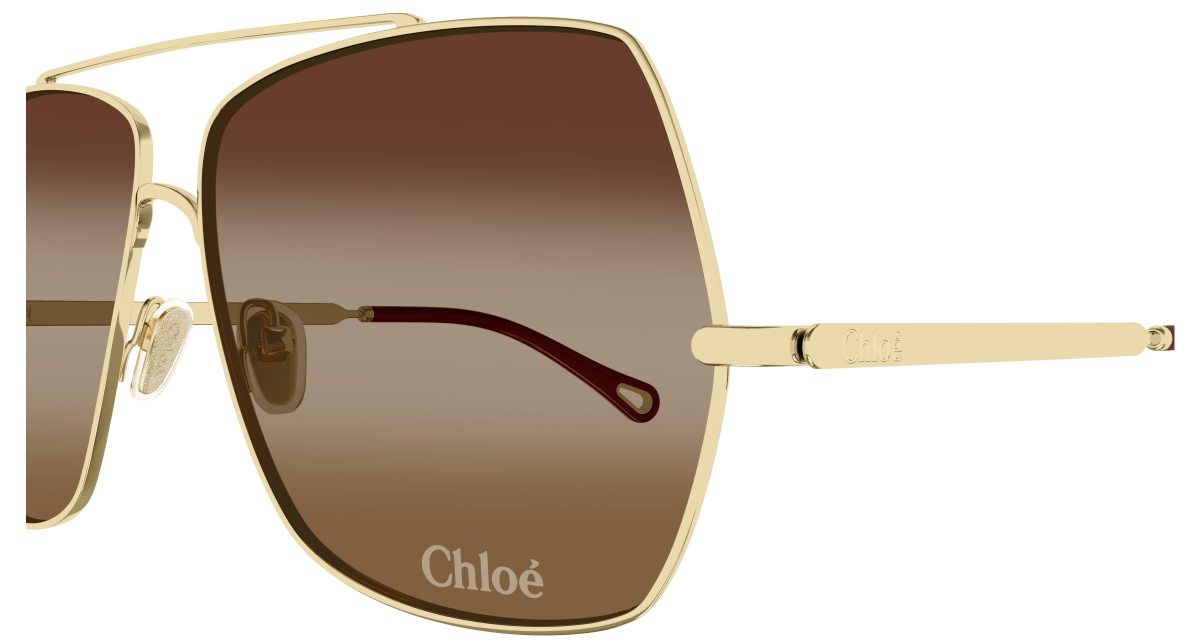 Chloé CH0278S Gold/Brown, 62mm 889652520193