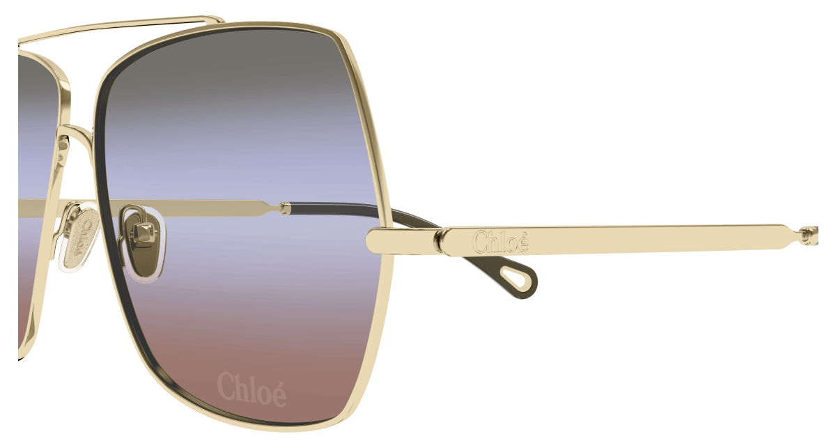 Chloé CH0278S Gold/Green, 62mm 889652563459