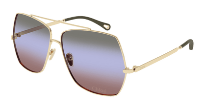 Chloé CH0278S Gold/Green, 62mm 889652563459