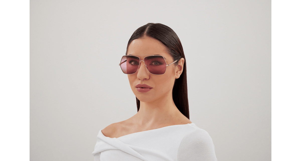 Chloé CH0278S Gold/Red, 62mm 889652523385