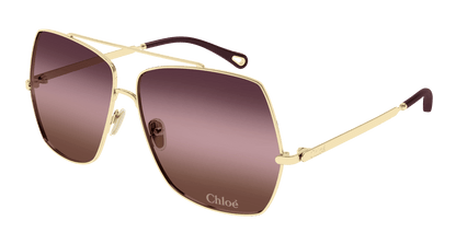Chloé CH0278S Gold/Red, 62mm 889652523385