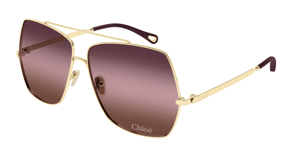 Chloé CH0278S Gold/Red, 62mm 889652523385