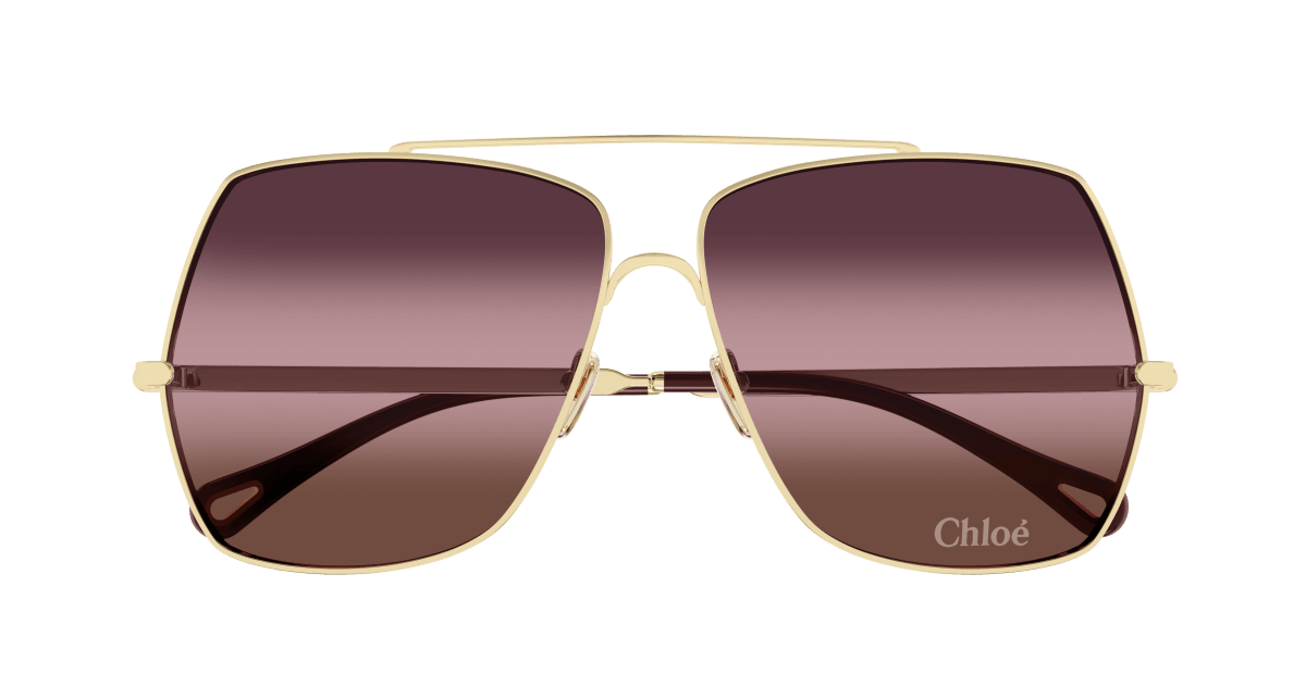 Chloé CH0278S Gold/Red, 62mm 889652523385