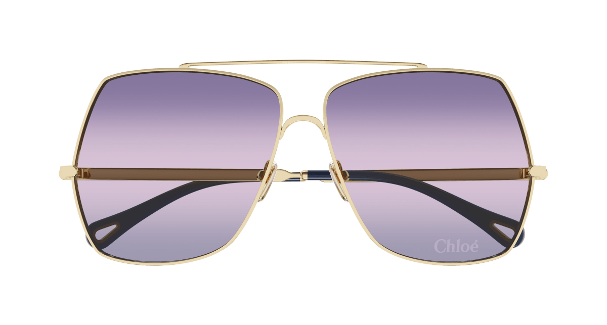 Chloé CH0278S Gold/Violet, 62mm 889652563428