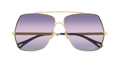 Chloé CH0278S Gold/Violet, 62mm 889652563428