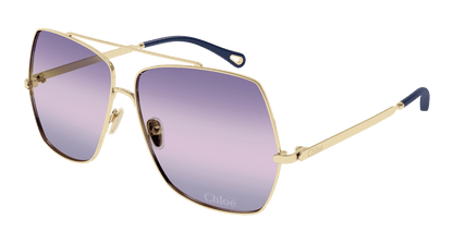 Chloé CH0278S Gold/Violet, 62mm 889652563428