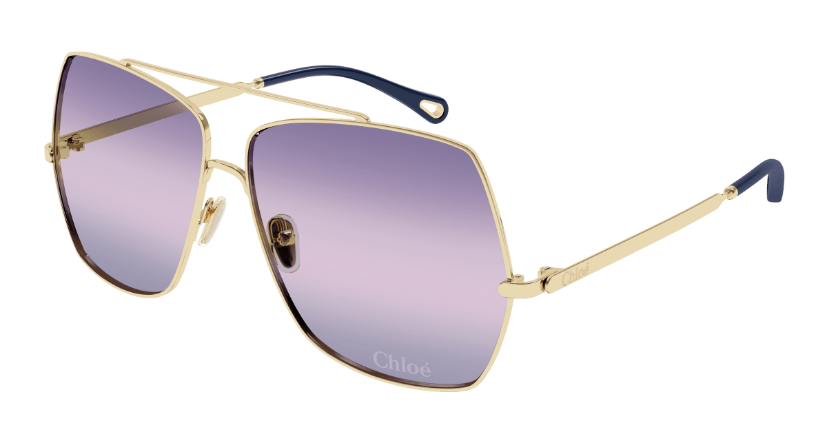 Chloé CH0278S Gold/Violet, 62mm 889652563428