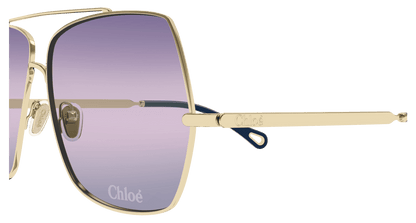 Chloé CH0278S Gold/Violet, 62mm 889652563428