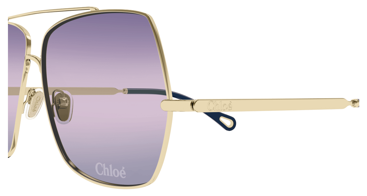 Chloé CH0278S Gold/Violet, 62mm 889652563428