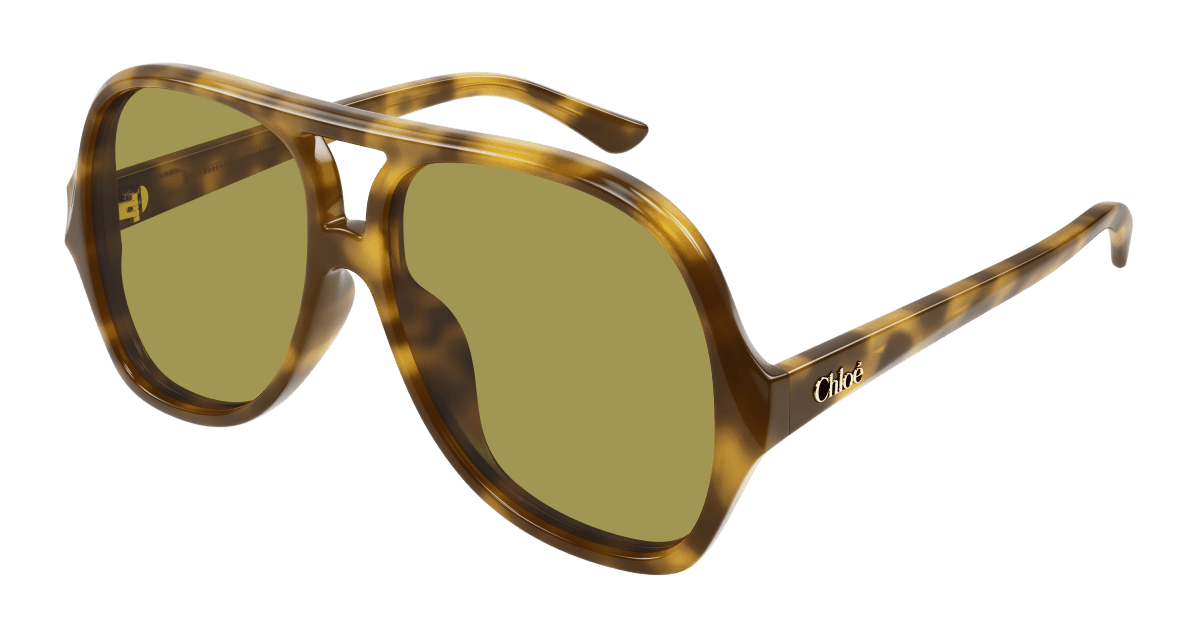 Chloé CH0289S Havana/Green 889652543574