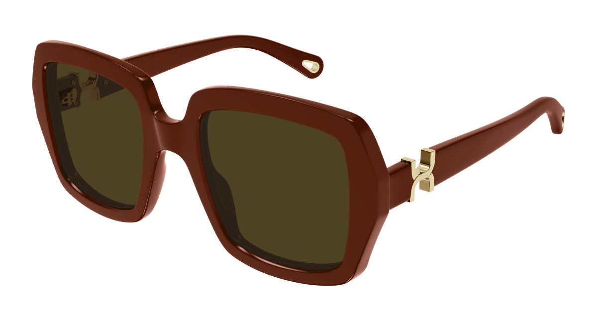 Chloé CH0301S Burgundy/Brown 889652544168