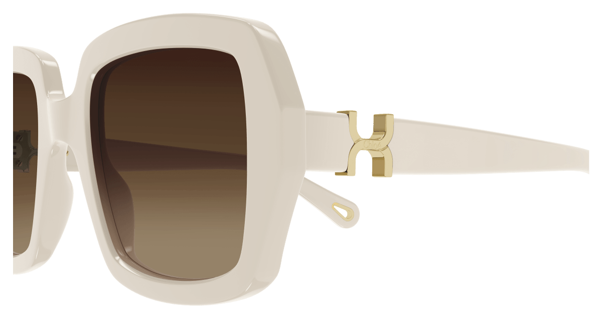 Chloé CH0301S Ivory/Brown 889652544151