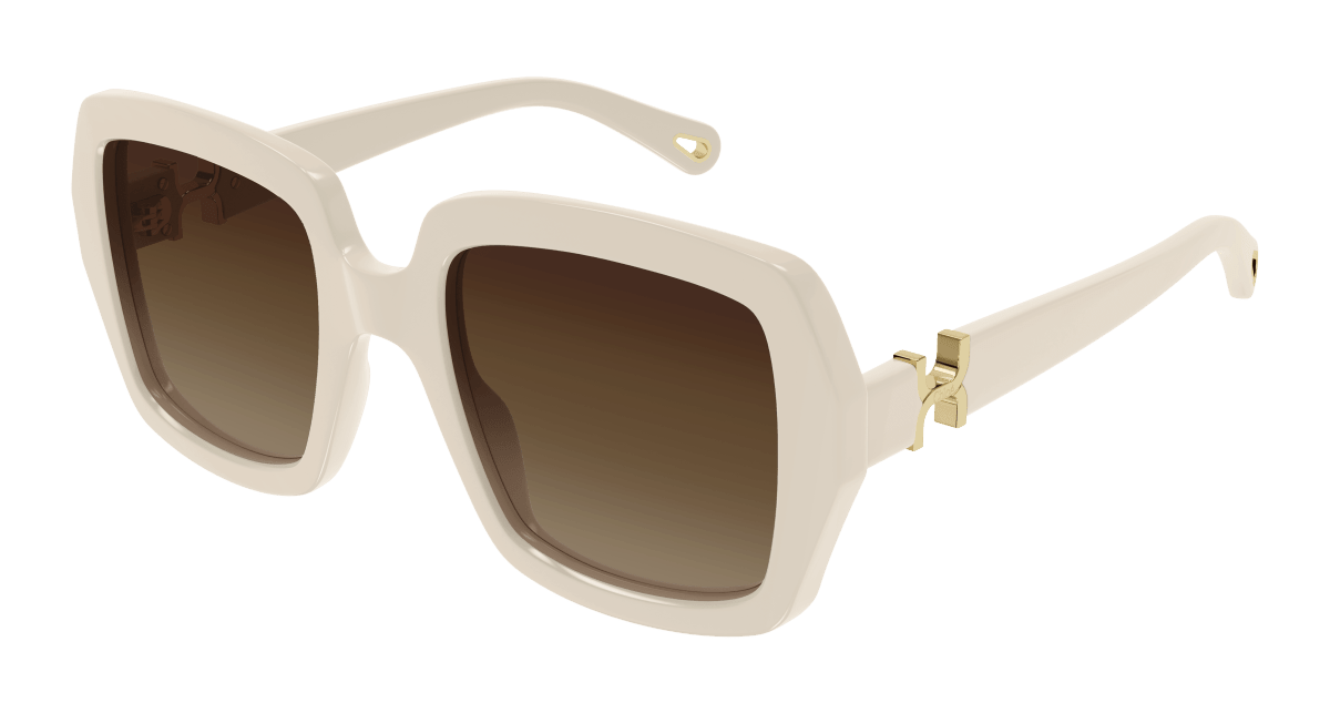 Chloé CH0301S Ivory/Brown 889652544151