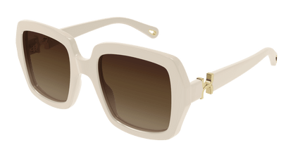 Chloé CH0301S Ivory/Brown 889652544151