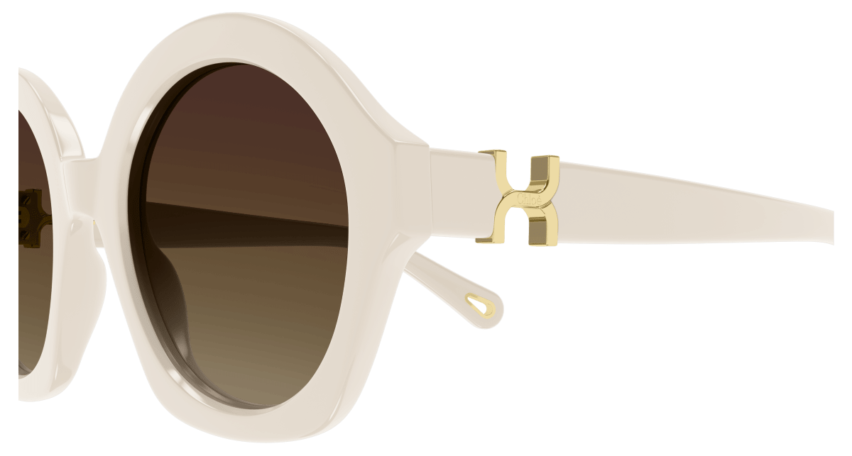 Chloé CH0302S Ivory/Brown 889652544205