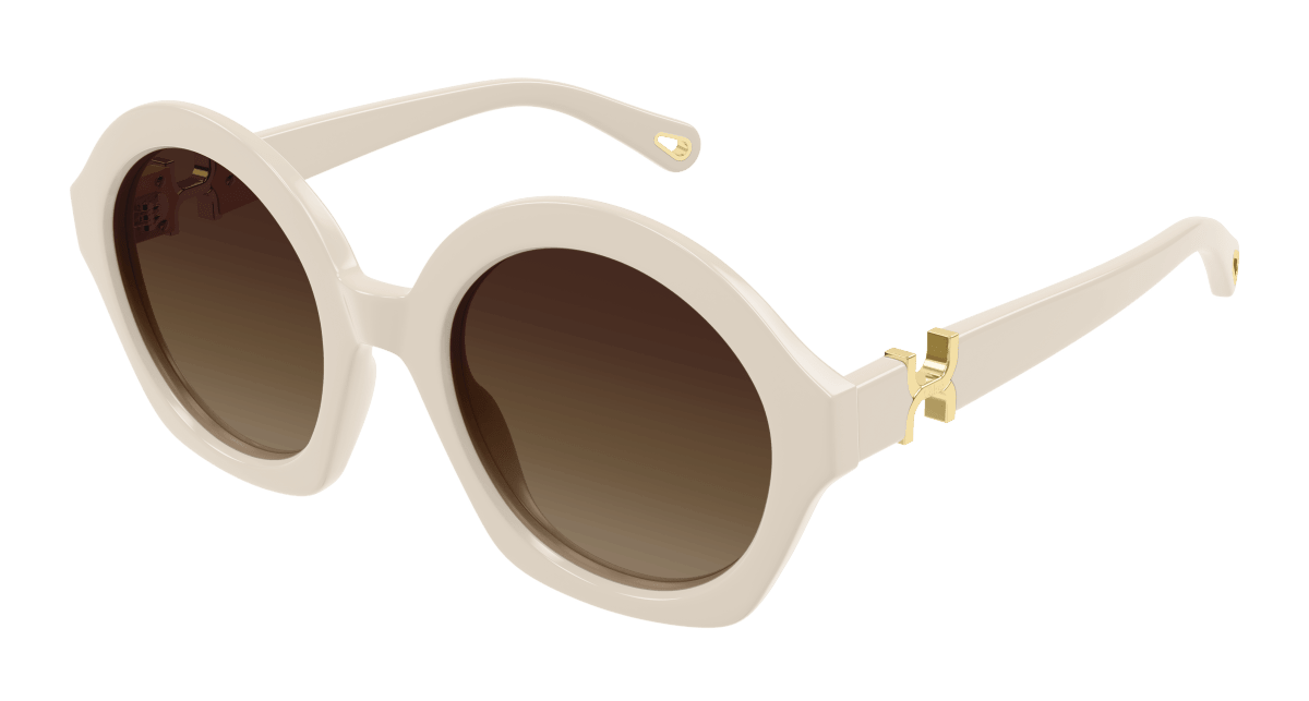 Chloé CH0302S Ivory/Brown 889652544205