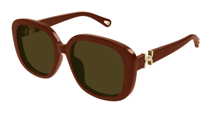 Chloé CH0303SK Burgundy/Brown 889652544267