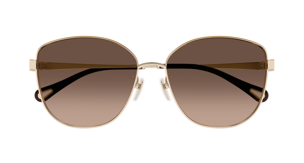Chloé CH0306SK Gold/Brown, 59mm 889652544410