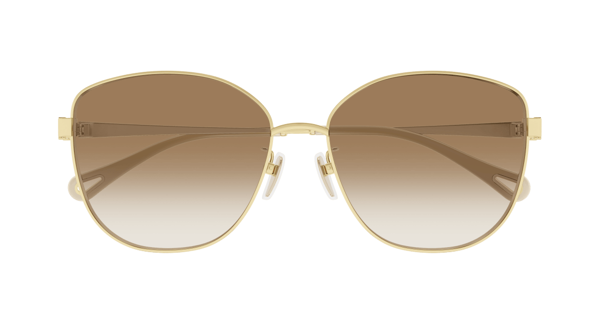 Chloé CH0306SK Gold/Brown, 59mm 889652544434