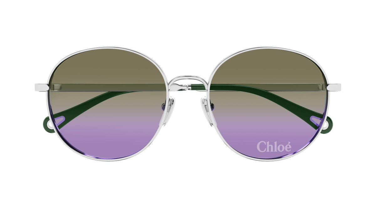 Chloé CH0325S Silver/Green 889652601915