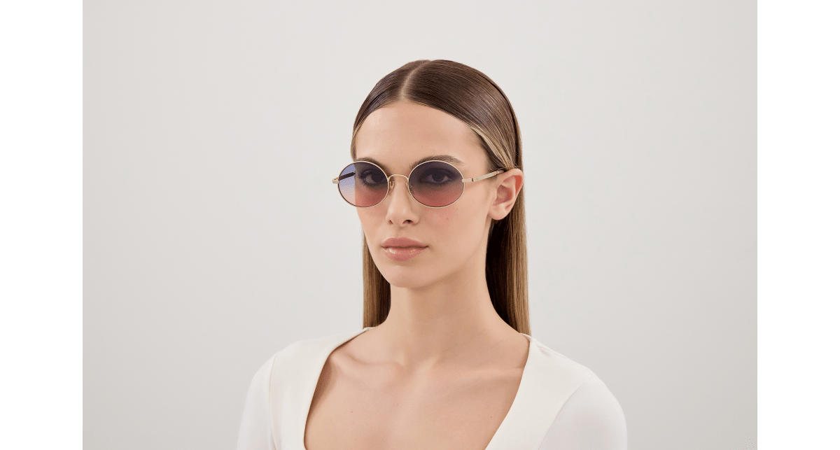 Chloé CH0326S Gold/Blue 889652601588