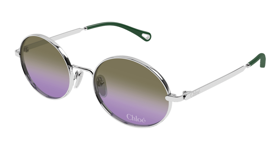 Chloé CH0326S Silver/Green 889652601564