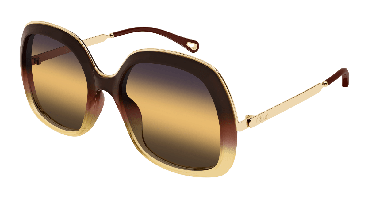 Chloé CH0327S Brown/Yellow 889652601304