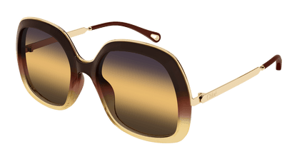 Chloé CH0327S Brown/Yellow 889652601304
