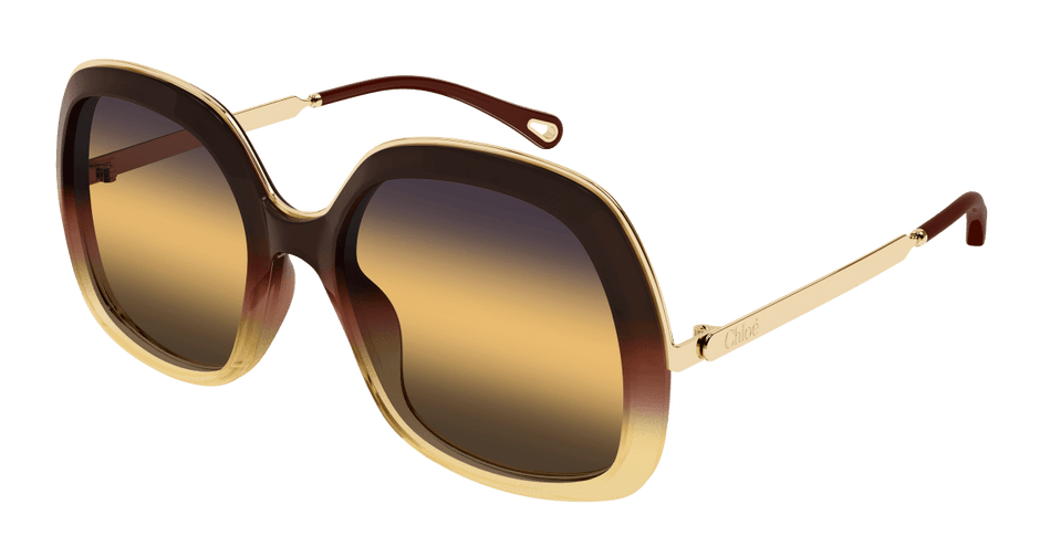 Chloé CH0327S Brown/Yellow 889652601304