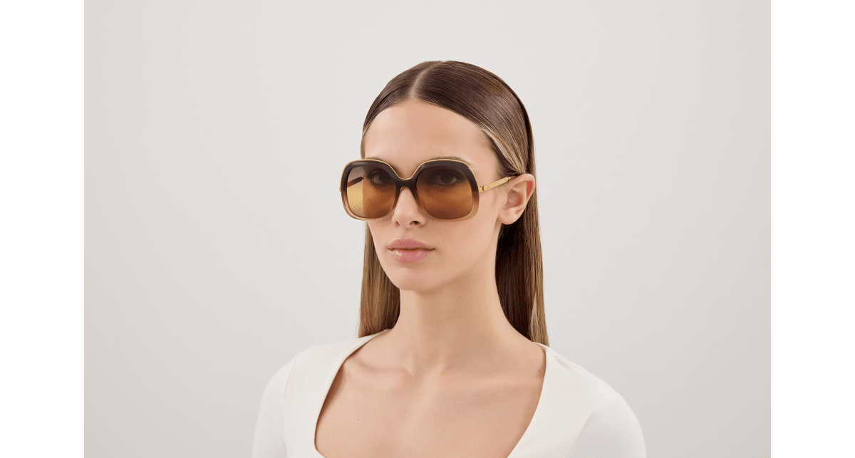 Chloé CH0327S Brown/Yellow 889652601304