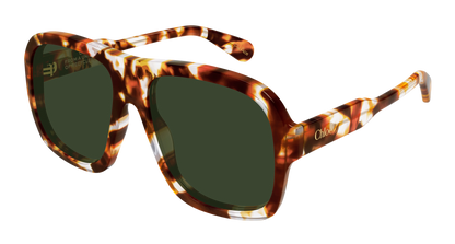 Chloé CH0331S Havana/Green 889652599793