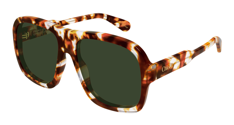 Chloé CH0331S Havana/Green 889652599793