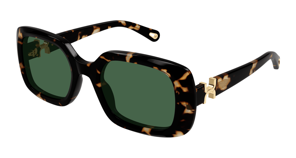 Chloé CH0333S Havana/Green 889652601731