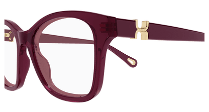 Chloé CH0334O Burgundy, 52mm 889652601892
