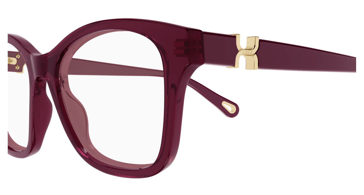 Chloé CH0334O Burgundy, 52mm 889652601892