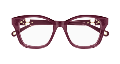 Chloé CH0334O Burgundy, 52mm 889652601892