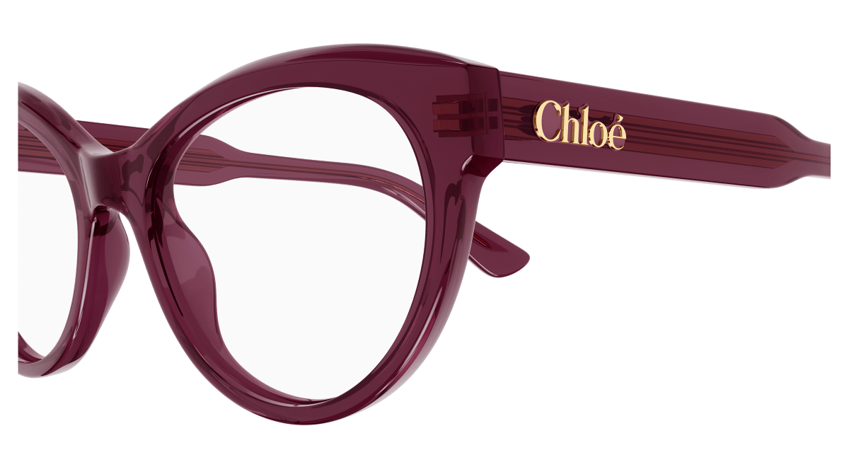 Chloé CH0342O Burgundy, 52mm 889652602486