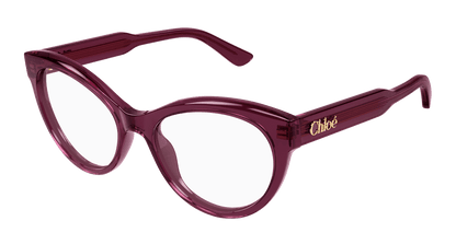 Chloé CH0342O Burgundy, 52mm 889652602486