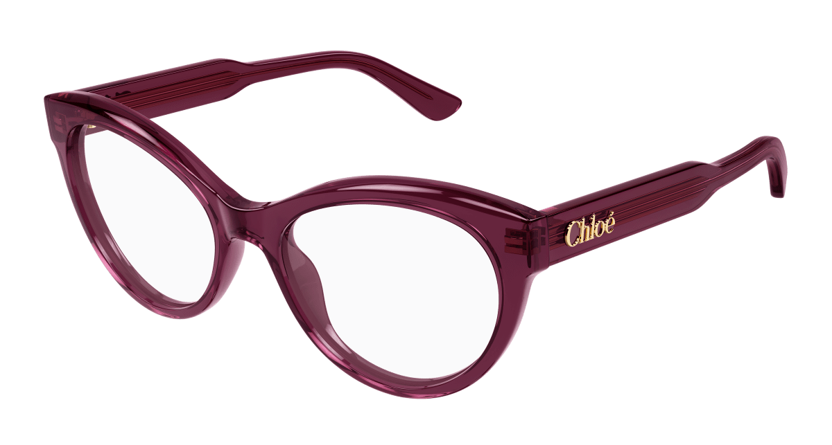 Chloé CH0342O Burgundy, 52mm 889652602486