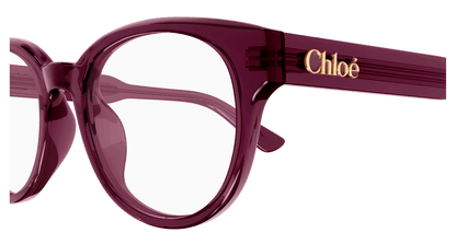 Chloé CH0343OA Burgundy, 52mm 889652602813