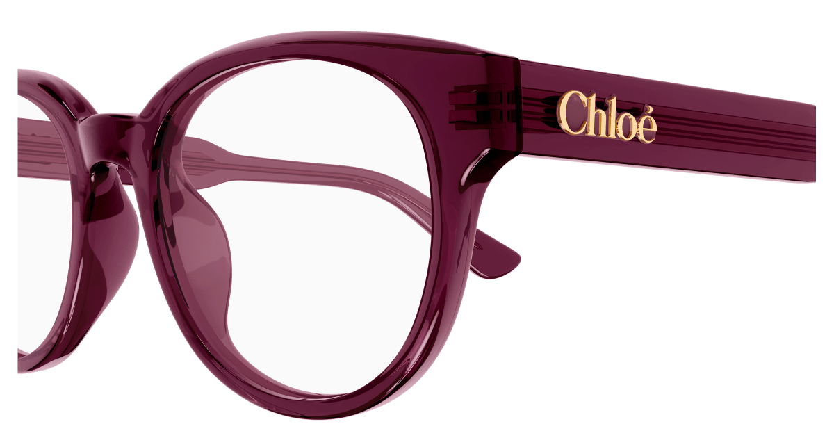 Chloé CH0343OA Burgundy, 52mm 889652602813